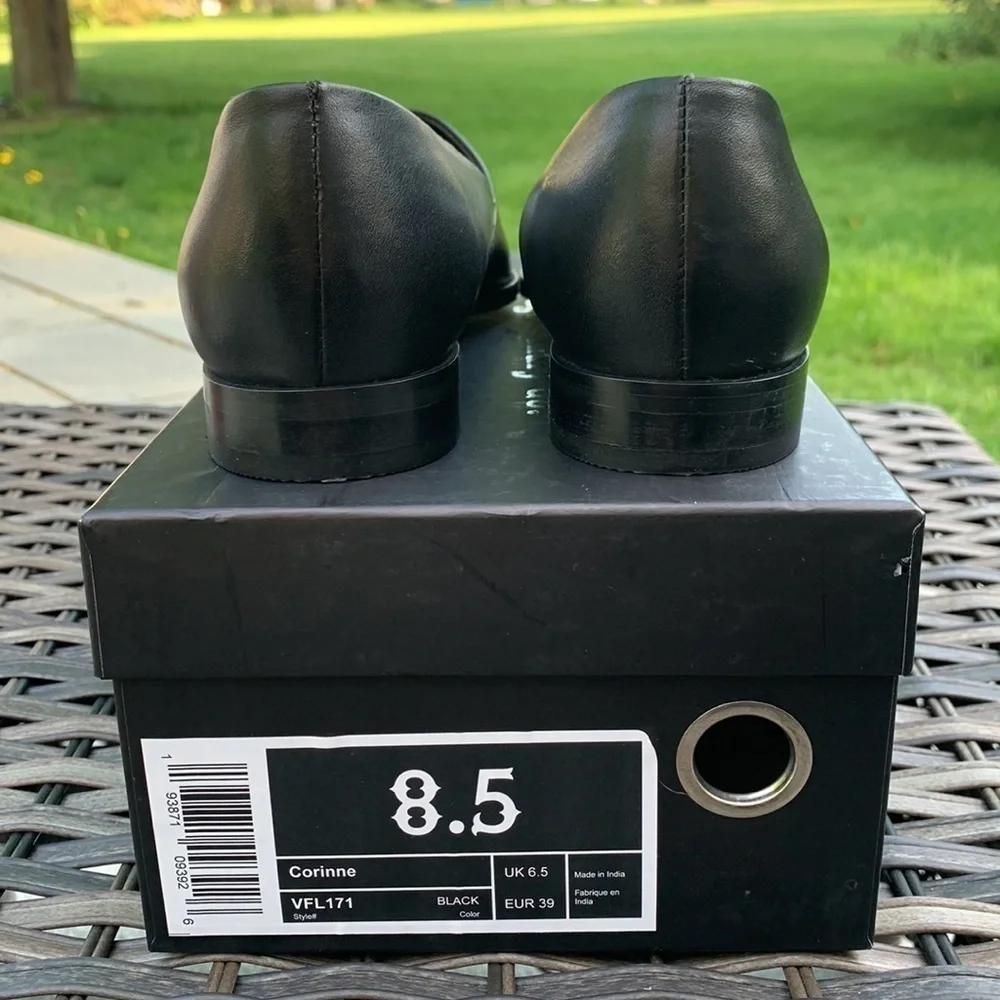𝅺vintage Foundry Co. Corinne Shoe - Black Leather